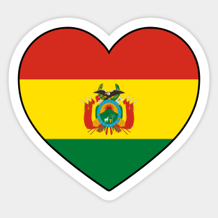 Heart - Bolivia _059 Sticker